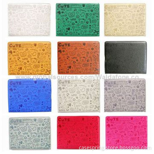 Leather Case for iPad, iPad 2/3/4 Applicable Models, Steel Embossing Pattern, Stylish Design
